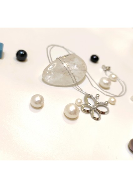 Kelebek Kolye 14 Ayar Altın HD VİDEOLU modelleri