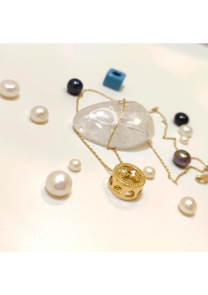 Love Kolye 14 Ayar Altın HD VİDEOLU