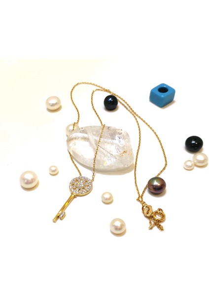 Anahtar Kolye 14 Ayar Altın HD VİDEOLU