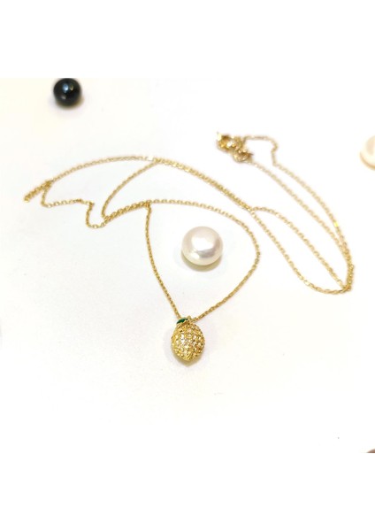 Limon Kolye 14 Ayar Altın HD VİDEOLU fiyatları