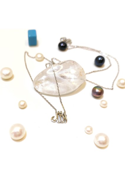 Allah Yazılı Kolye 14 Ayar Altın HD VİDEOLU