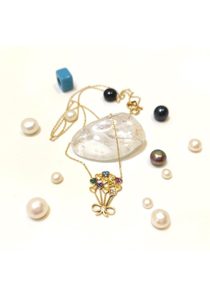 Kalp Demeti Kolye 14 Ayar Altın HD VİDEOLU fiyatları