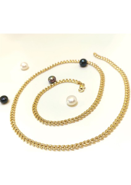 50cm 3.9mm Başak Zincir 14 Ayar Altın HD VİDEOLU