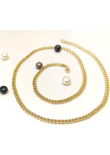 50cm 3.9mm Başak Zincir 14 Ayar Altın HD VİDEOLU fiyatları