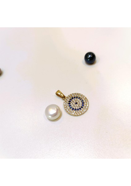 Göz Kolye 14 Ayar Altın HD VİDEOLU modelleri