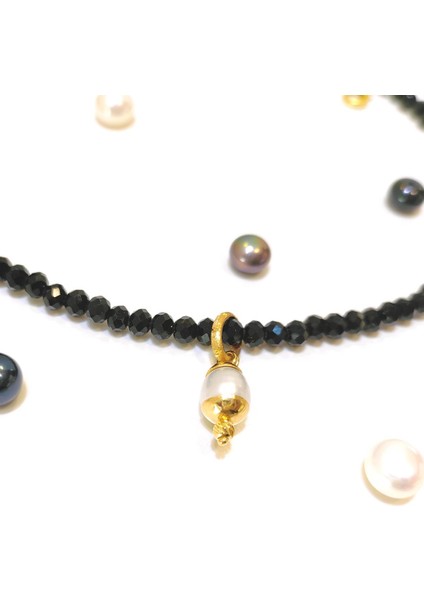 10mm Damla Antik İnci Taşlı Kolye Ucu 14 Ayar Altın HD VİDEOLU fiyatları