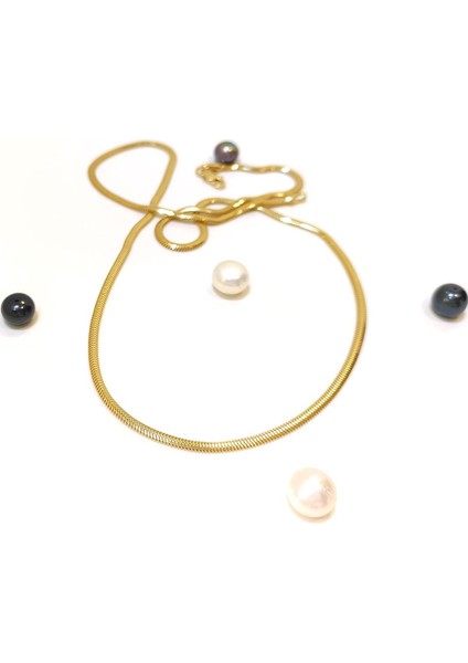 2.1mm 50cm Balık Sırtı Tombul Zincir Kolye 14 Ayar Altın HD VİDEOLU fiyatları