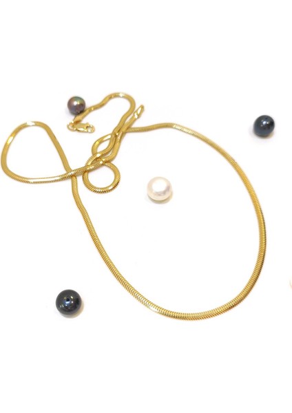 2.1mm 50cm Balık Sırtı Tombul Zincir Kolye 14 Ayar Altın HD VİDEOLU modelleri