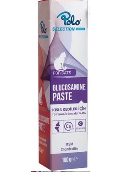 Polo Glucosamine Paste 100 gr(KISIR Kediler Için Tüy Yumağı Önleyici)