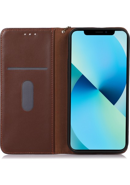 Oppo Için Nappa Cowhide Pu Kılıfı X7 (Yurt Dışından)