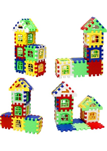 10 Set Çocuk Eğitim Yapı Taşları Diy Oyuncaklar 10 Set Blok (Yurt Dışından)