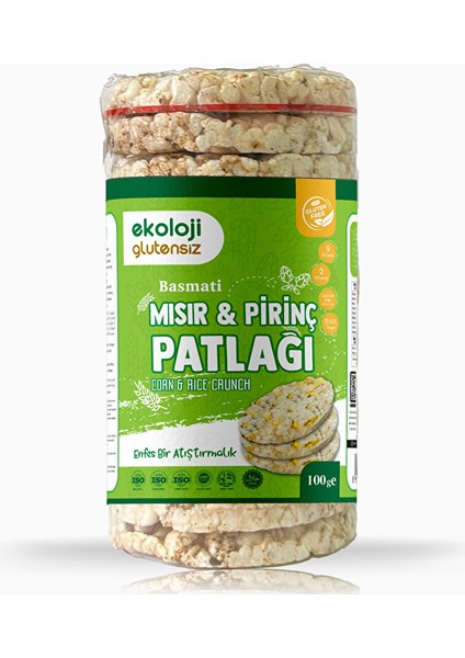 Glutensiz Basmati - Mısır Pirinç Patlağı