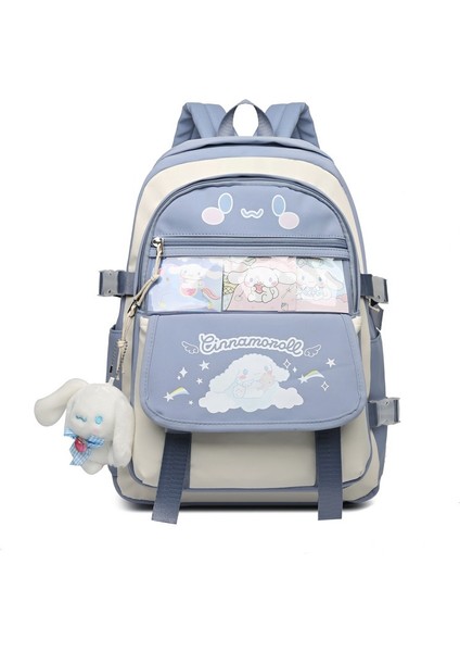 Kuromi Okul Çantası Kızlar Ilkokul Öğrencileri Üçüncü Ila Altıncı Sınıf Ortaokul Karikatür Sırt Çantası Sevimli Sanrio Sırt Çantası (Yurt Dışından)