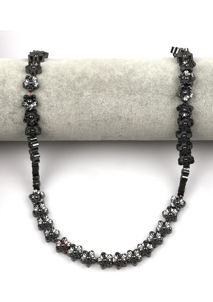 Hematit Dizi 10 mm Çiçek Model fiyatları