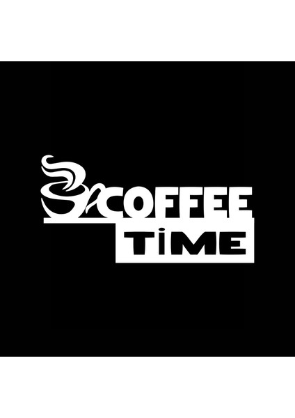 Coffee Time Kahve Zamanı Figürlü Ahşap Duvar Dekorasyonu Tablosu fiyatları