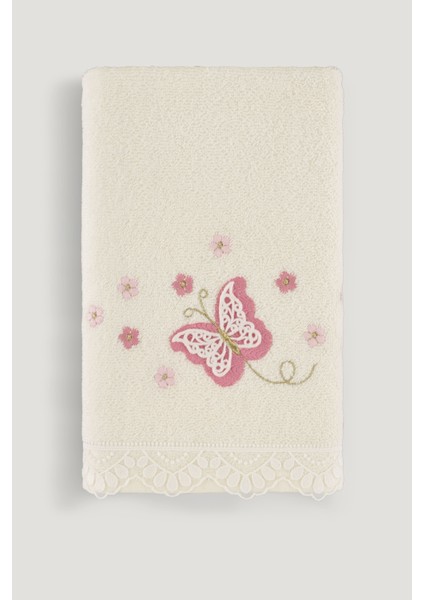 Mariposa 3D Nakışlı Havlu 50X90