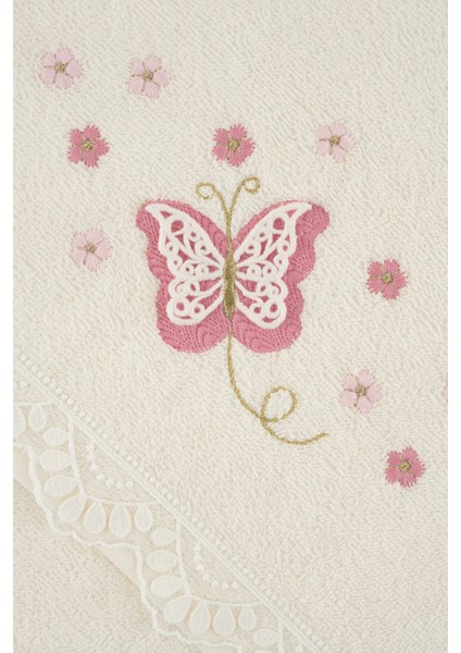 Mariposa 3D Nakışlı Havlu 50X90 modelleri