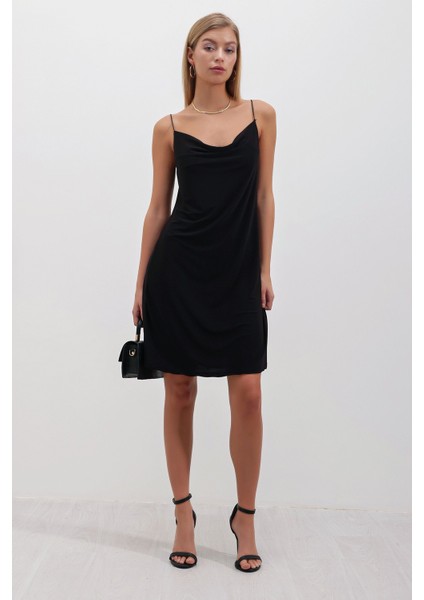 Ip Askılı Sandy Elbise