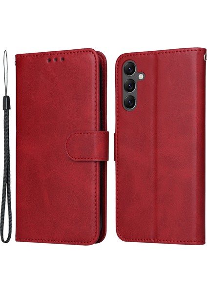 Samsung Galaxy A25 5g Pu Deri Manyetik Kapanma Telefon Kapağı (Yurt Dışından)