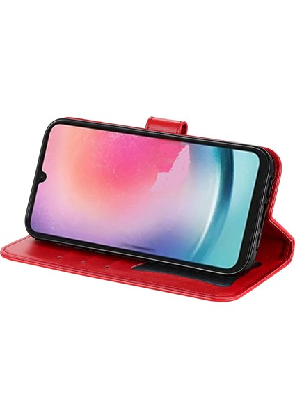 Samsung Galaxy A25 5g Cüzdan Pu Deri + Tpu Anti-Fall Telefon Kapağı (Yurt Dışından)