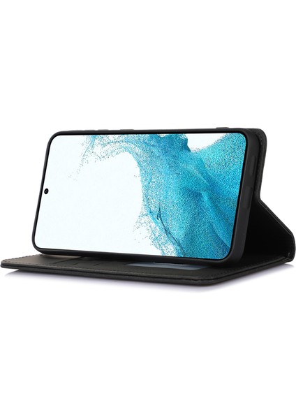 Samsung Galaxy A05S 4g Çizgiye Karşı Çizelge Anti-Slatch Telefon Kabuğu Manyetik Stand Pu Deri Cüzdan Kapağı (Yurt Dışından) modelleri