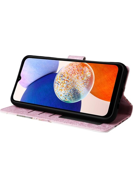 Samsung Galaxy A15 4g / 5g Deri Kılıf Rfıd Engelleme Flip Folyo Lake Telefon Kapağı (Yurt Dışından) modelleri