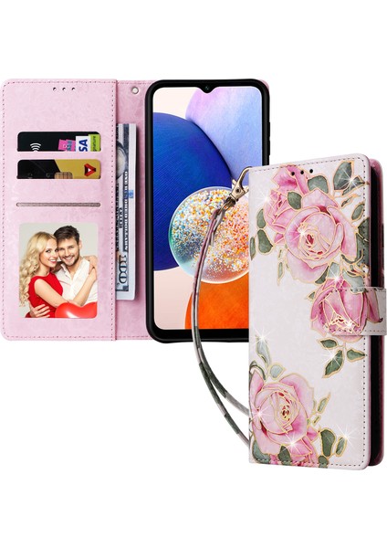 Samsung Galaxy A15 4g / 5g Deri Kılıf Rfıd Engelleme Flip Folyo Lake Telefon Kapağı (Yurt Dışından) indirimleri