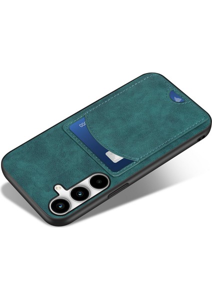 Samsung Galaxy A55 5g Pu Deri + Tpu Çizilmeye Dayanıklı Kickstand Telefon Kabuğu (Yurt Dışından) modelleri