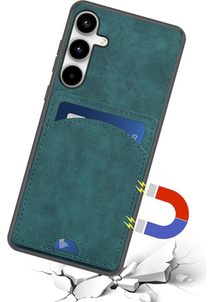 Samsung Galaxy A55 5g Pu Deri + Tpu Çizilmeye Dayanıklı Kickstand Telefon Kabuğu (Yurt Dışından) fırsatları