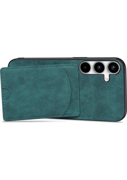 Samsung Galaxy A55 5g Pu Deri + Tpu Çizilmeye Dayanıklı Kickstand Telefon Kabuğu (Yurt Dışından) indirimleri