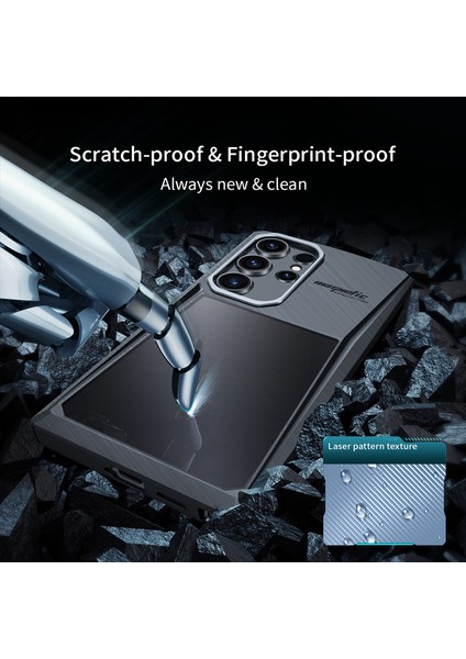 Samsung Galaxy S24 Ultra Akrilik + Tpu Çizilmeye Dayanıklı Arka Kapak (Yurt Dışından) fırsatları