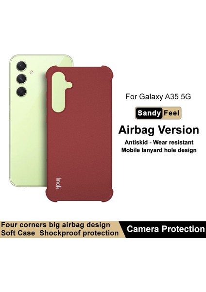 Samsung Galaxy A35 5g Mat Tpu Kılıf Anti-Damla Hava Yastığı Telefon Kapağı (Yurt Dışından) indirimleri