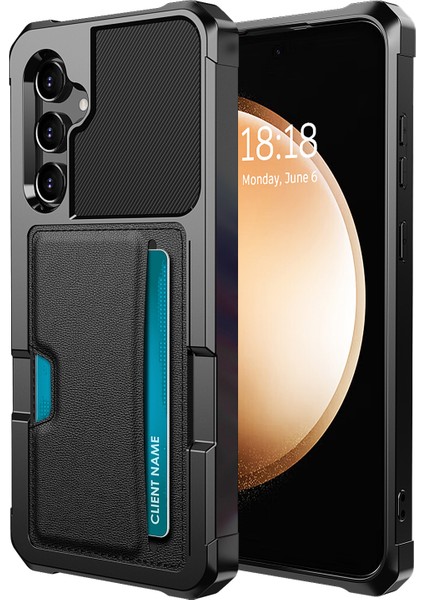 Samsung Galaxy A55 5g Kart Yuvası Dört Köşeden Düşmeye Karşı Korumalı Telefon Kılıfı (Yurt Dışından)