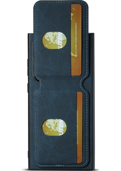 Samsung Galaxy S24 Ultra Kart Yuvaları Telefon Kickstand Kapağı (Yurt Dışından)