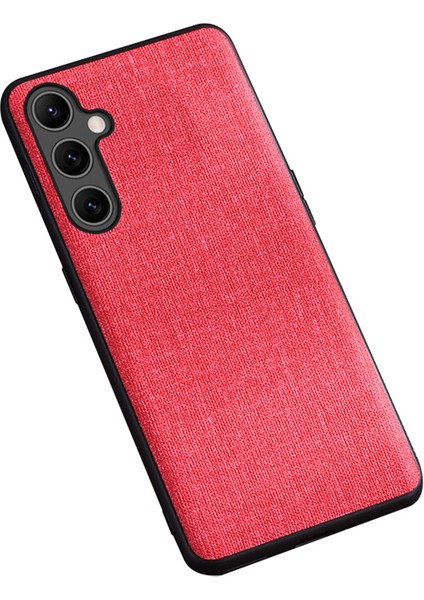Samsung Galaxy A35 5g Kumaş Dokulu Sert Pc Telefon Arka Kapak (Yurt Dışından)