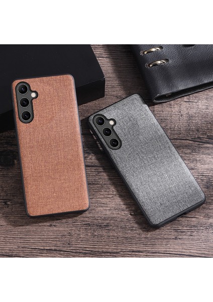 Samsung Galaxy A35 5g Kumaş Dokulu Sert Pc Telefon Arka Kapak (Yurt Dışından)