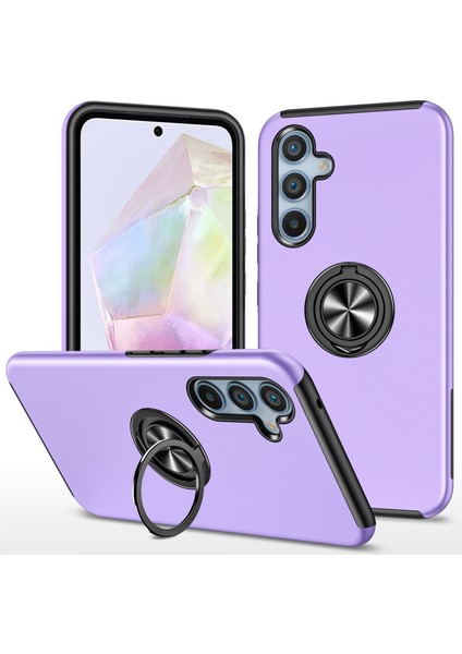 Samsung Galaxy A35 5g Koruyucu Kılıf Kickstand Pc+Tpu Telefon Kapağı (Yurt Dışından)