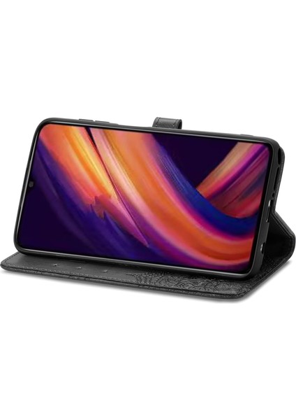 Samsung Galaxy A35 5g Çiçekli Pu Deri+Tpu Telefon Kılıfı (Yurt Dışından)