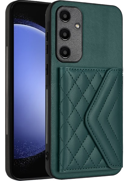 Samsung Galaxy A55 5g Darbeye Dayanıklı Kılıf Rfıd Engelleme Kickstand Telefon Kapağı (Yurt Dışından)