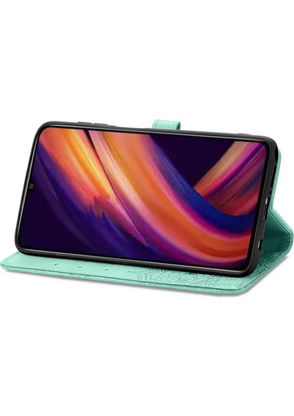 Samsung Galaxy A35 5g Çiçekli Pu Deri+Tpu Telefon Kılıfı (Yurt Dışından)