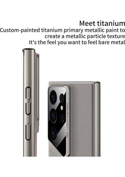 Samsung Galaxy S24 Ultra Ince Kılıf Pu Kapaklı Pc Cep Telefonu Kılıfı (Yurt Dışından) modelleri