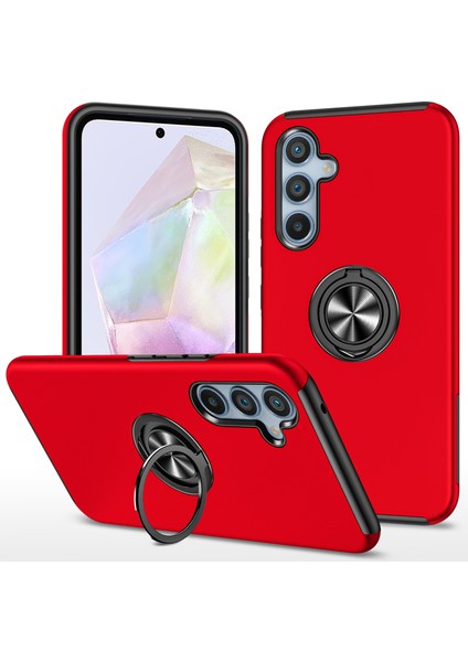 Samsung Galaxy A35 5g Koruyucu Kılıf Kickstand Pc+Tpu Telefon Kapağı (Yurt Dışından)