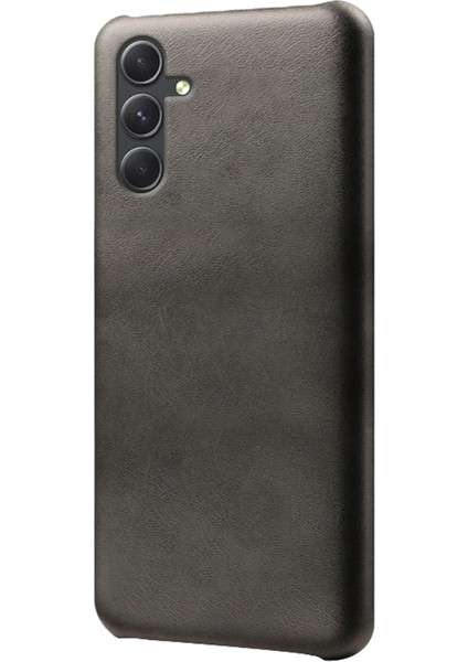 Samsung Galaxy A35 5g Pu Deri + Pc Cep Telefonu Kapağı Buzağı Dokulu Kılıf (Yurt Dışından)