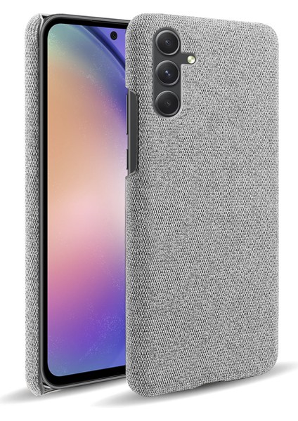 Samsung Galaxy A55 5g Kumaş + Pc Telefon Kılıfı Darbeye Dayanıklı Ince Cep Telefonu Kapağı (Yurt Dışından)