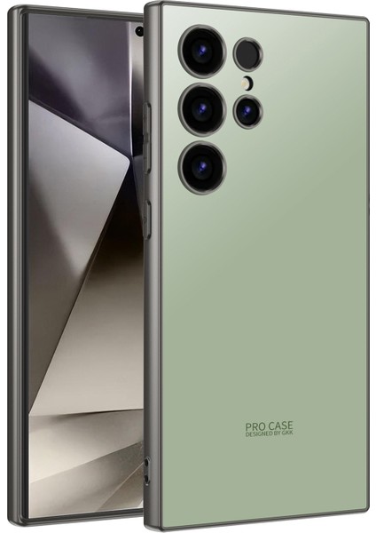 Samsung Galaxy S24 Ultra Skin-Touch Ag Buzlu Sert Pc Telefon Koruyucu (Yurt Dışından)