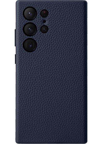 Samsung Galaxy S24 Ultra Hakiki Inek Derisi+Pc Telefon Kılıfı (Yurt Dışından)