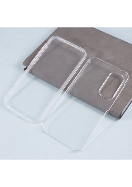 Samsung Galaxy A36 5G / A56 5G Telefon Kılıfı TPU Çerçeve Şeffaf Akrilik Arka Kapak ve PET Film (Yurt Dışından) modelleri