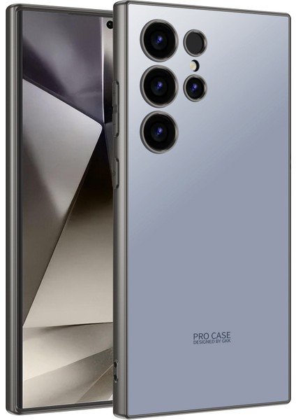 Samsung Galaxy S24 Ultra Skin-Touch Ag Buzlu Sert Pc Telefon Koruyucu (Yurt Dışından)