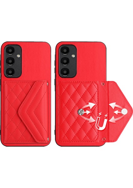 Samsung Galaxy A35 5g Kart Yuvaları Kılıfı Rfıd Engelleme Kickstand Telefon Kapağı (Yurt Dışından) modelleri
