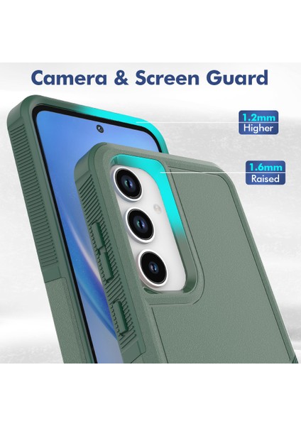 Samsung Galaxy A55 5g Pc+Tpu 2'si 1 Arada Darbeye Dayanıklı Koruyucu Telefon Kapağı (Yurt Dışından) fiyatları